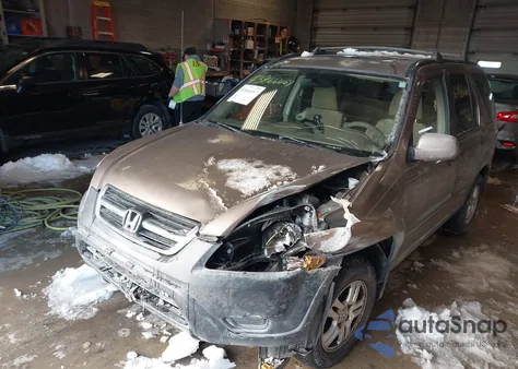 2004 Honda Cr-V Ex из США, поврежденный, VIN JHLRD78804C043386